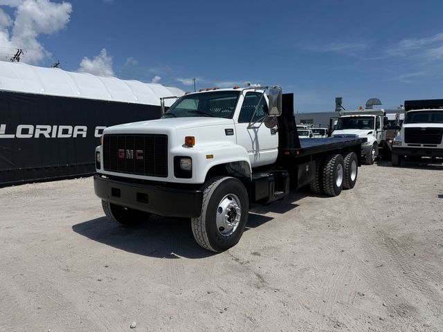 1998 GMC C8500 Tandem Axle Flatbed Dump Truck  - 23071334 - 6