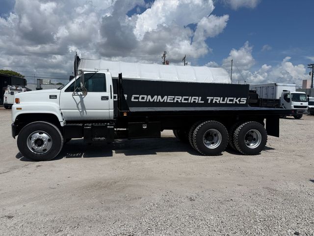 1998 GMC C8500 Tandem Axle Flatbed Dump Truck  - 23071334 - 7