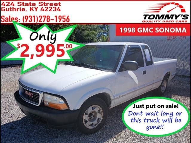 1998 GMC Sonoma Ext Cab 123" WB SLS - 22615253 - 0