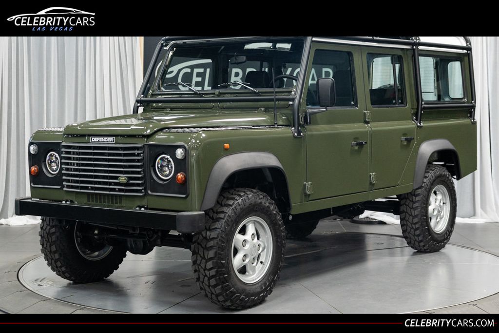 1998 Used Land Rover Defender 110 LS Swap V8 Chevy Motor 6speed Automatic  at Celebrity Cars Las Vegas, NV, IID 22136237