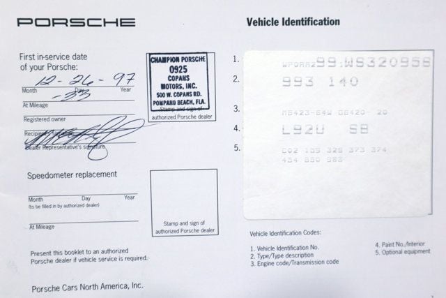 1998 Porsche 993 CARRERA 4S * ONLY 19,657 MILES...993 4S WIDEBODY - 21939035 - 40