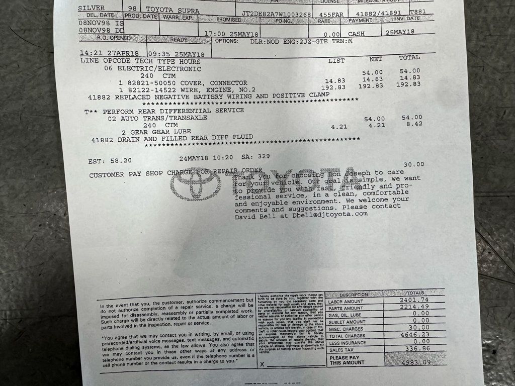 1998 Toyota Supra *Turbo* *6-Speed Manual* *Quicksilver FX* *Only 1 of 24 Built* - 23093881 - 95