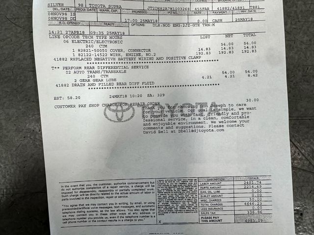 1998 Toyota Supra *Turbo* *6-Speed Manual* *Quicksilver FX* *Only 1 of 24 Built* - 23093881 - 95