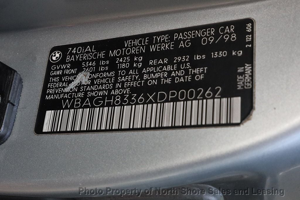 1999 BMW 7 Series 740IL - 23027748 - 66