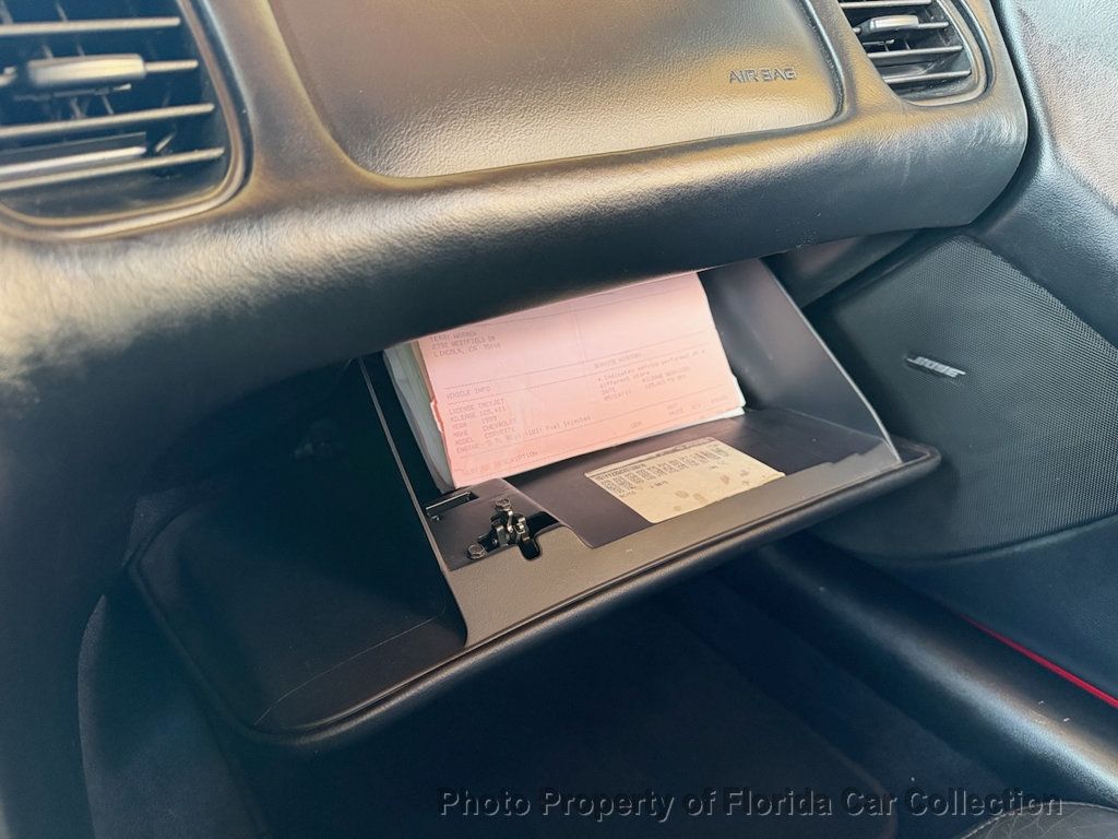 1999 Chevrolet Corvette Coupe Targa Roof - 22995753 - 41