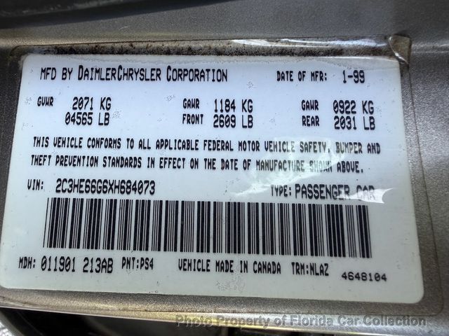 1999 Chrysler 300M Sedan 3.5L - 23034768 - 76