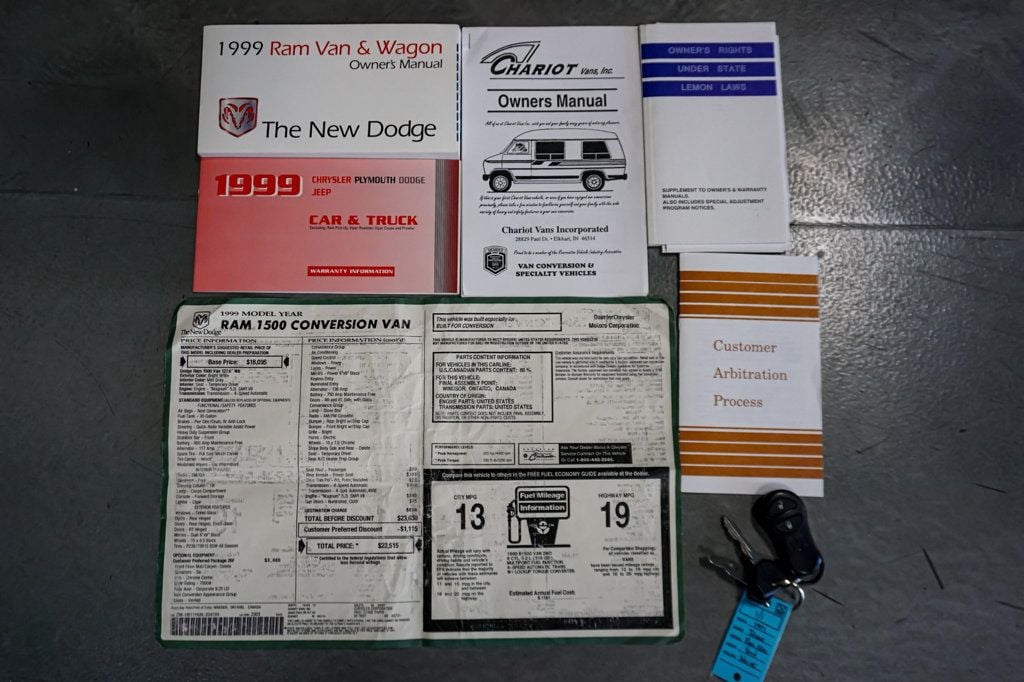 1999 Dodge Ram Van *Ram 1500 Conversion* *Chariot* *Only 24k Miles* - 22928782 - 68