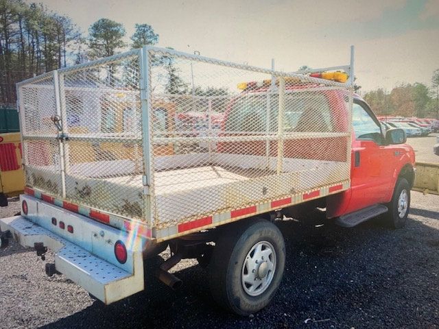 1999 Ford F250 SD 4X4 RACK BODY WITH PLOW LOW MILES READY FOR WORK - 21860032 - 1
