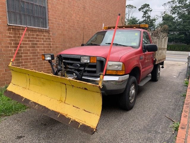 1999 Ford F250 SD 4X4 RACK BODY WITH PLOW LOW MILES READY FOR WORK - 21860032 - 5