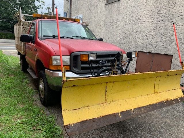 1999 Ford F250 SD 4X4 RACK BODY WITH PLOW LOW MILES READY FOR WORK - 21860032 - 7