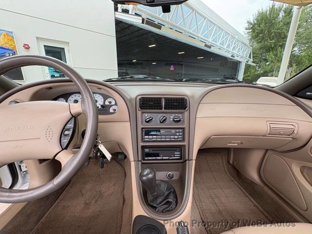 1999 Ford Mustang 2dr Convertible SVT Cobra - 23037398 - 33