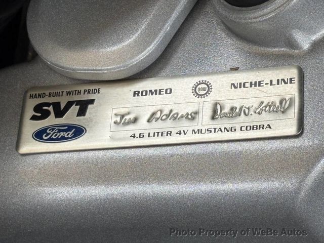1999 Ford Mustang 2dr Convertible SVT Cobra - 23037398 - 47