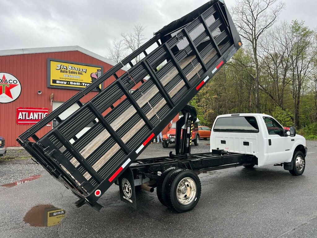 1999 Ford Super Duty F-450 Regular Cab Stake Bed Dump Truck 7.3L Powerstroke Diesel 6-Speed - 23020878 - 8