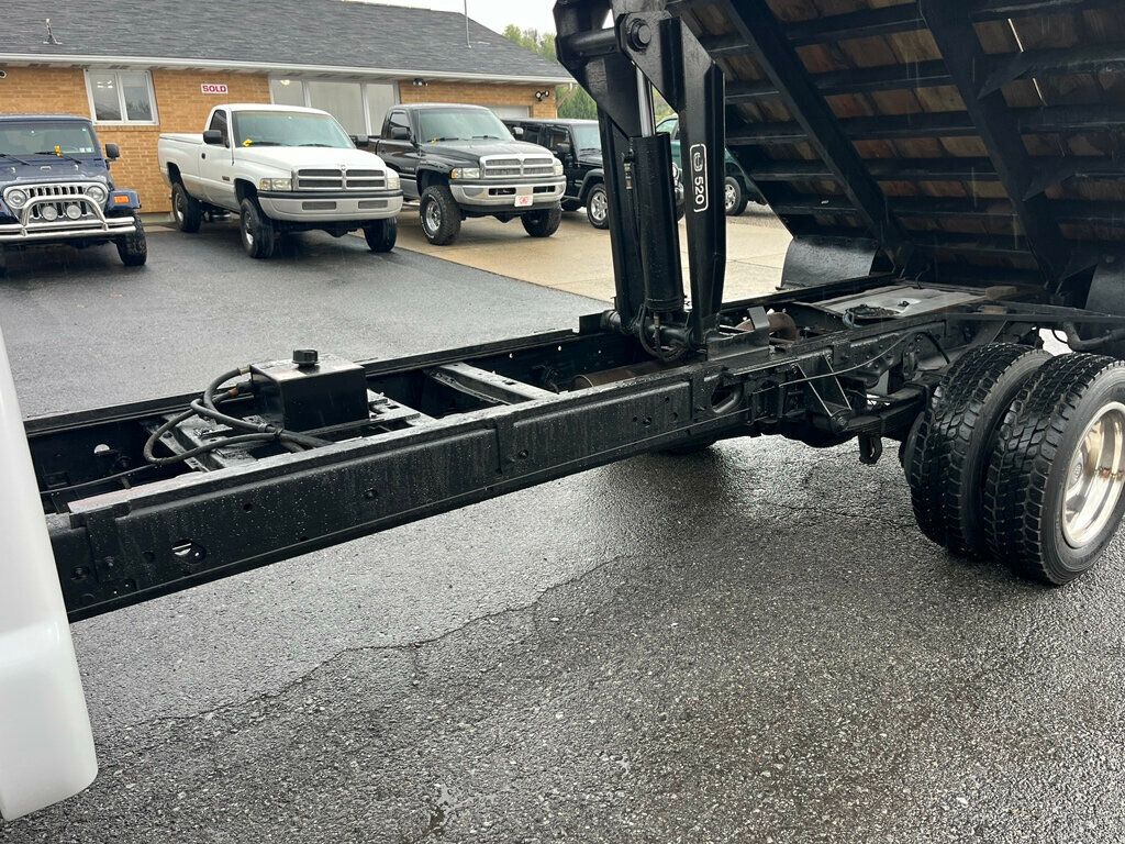 1999 Ford Super Duty F-450 Stake Bed Dump Truck 7.3L Powerstroke Diesel 6-Speed - 23020878 - 10