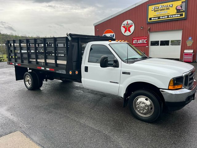 1999 Ford Super Duty F-450 Stake Bed Dump Truck 7.3L Powerstroke Diesel 6-Speed - 23020878 - 1
