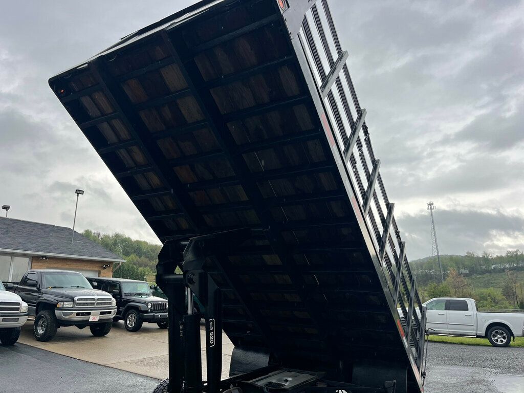 1999 Ford Super Duty F-450 Stake Bed Dump Truck 7.3L Powerstroke Diesel 6-Speed - 23020878 - 62