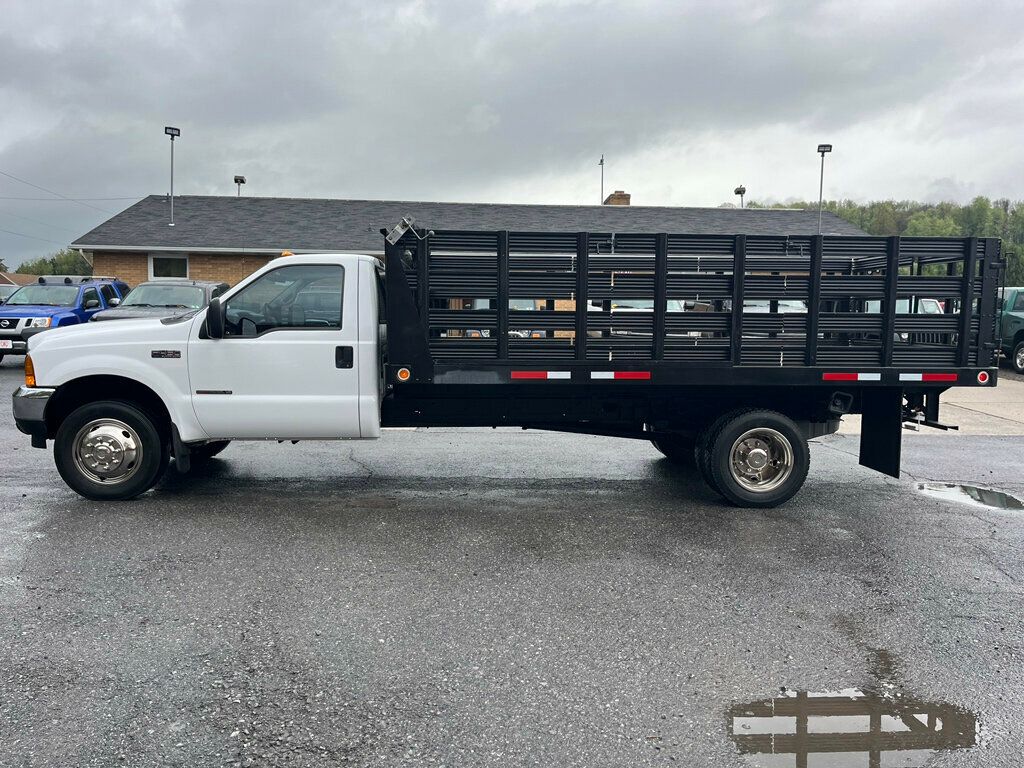 1999 Ford Super Duty F-450 Stake Bed Dump Truck 7.3L Powerstroke Diesel 6-Speed - 23020878 - 6