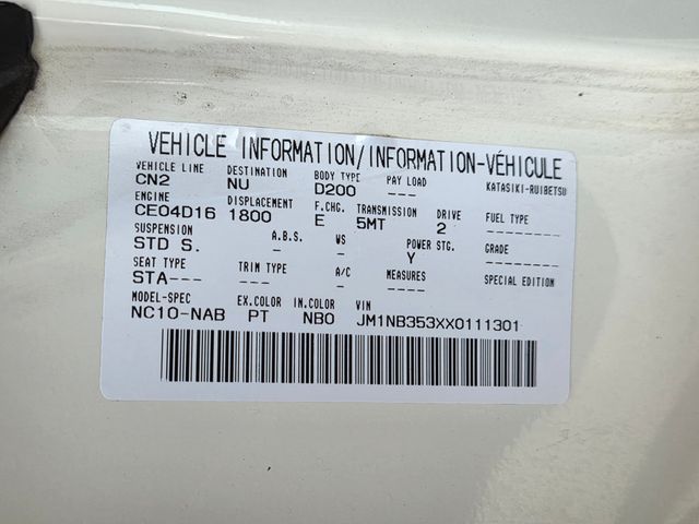 1999 Mazda MX-5 Miata 2dr Convertible Automatic - 22942294 - 54