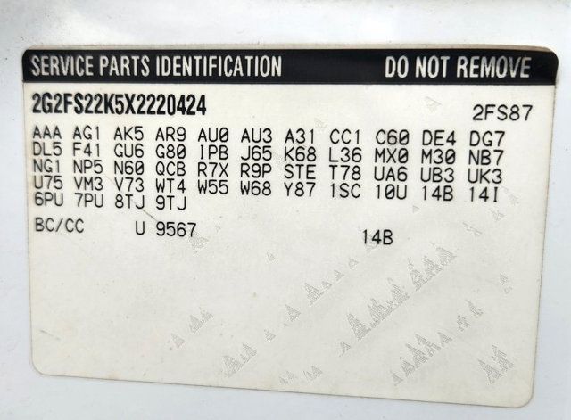 1999 Pontiac Firebird 2dr Coupe Firebird - 23012248 - 19