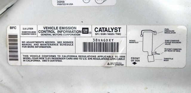 1999 Pontiac Firebird 2dr Coupe Firebird - 23012248 - 20