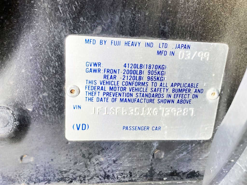 1999 Subaru Forester L photo 54