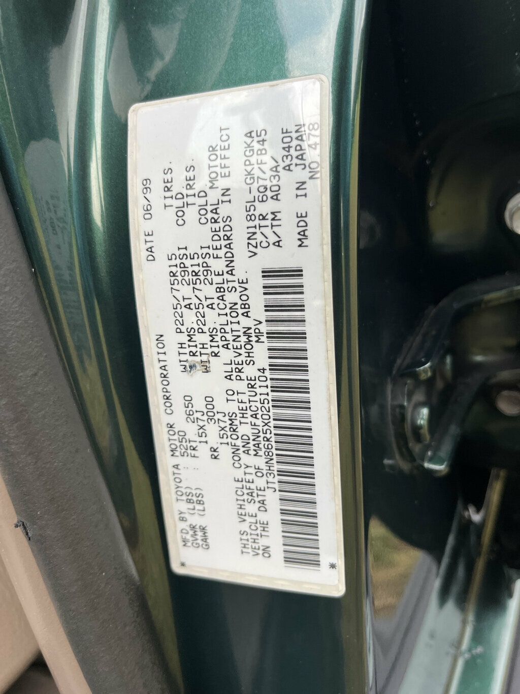 1999 Toyota 4Runner 1-Owner, Rust Free, Well Cared for  - 23091315 - 21