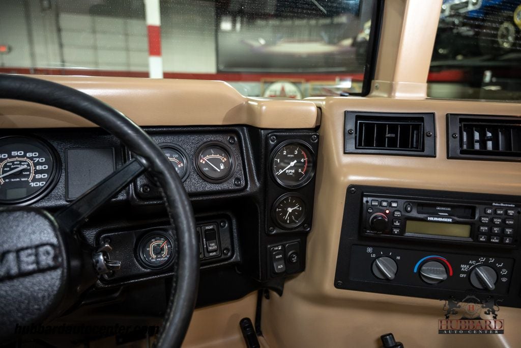 2000 AM General Hummer 4-Passenger Open Top Hard Doors - 22936810 - 22