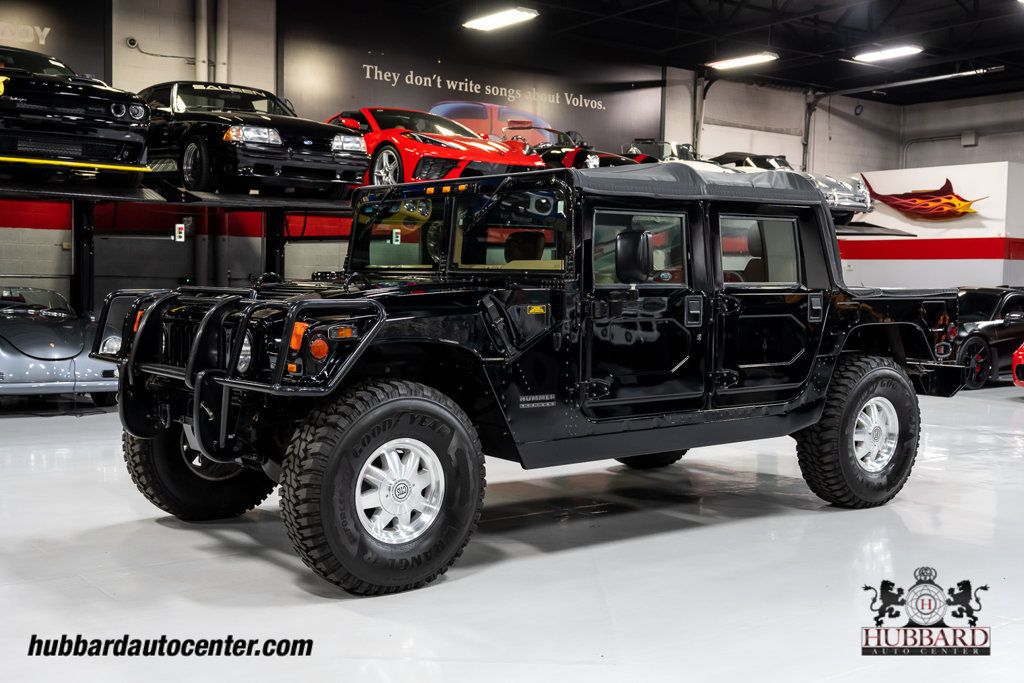 2000 AM General Hummer 4-Passenger Open Top Hard Doors - 22936810 - 3