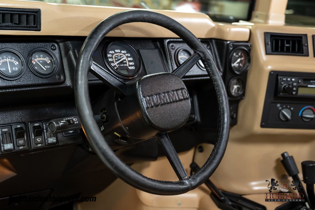 2000 AM General Hummer 4-Passenger Open Top Hard Doors - 22936810 - 66