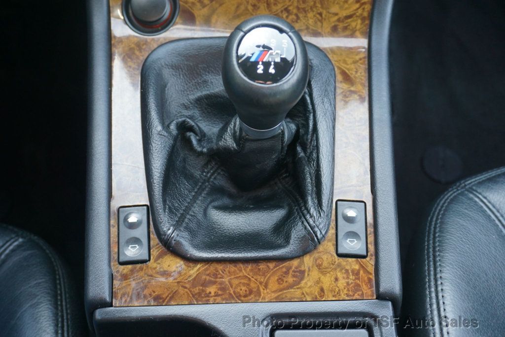 2000 BMW Z3 Roadster 5 SPEED MANUAL EXTEMELY LOW MILES CLEAN CARFAX  - 23001285 - 27