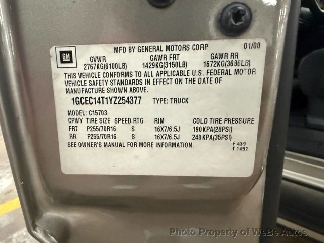 2000 Chevrolet Silverado 1500  - 22984337 - 27