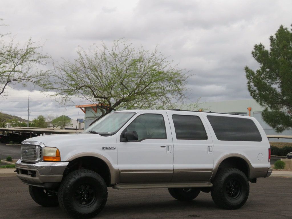 2000 Ford Excursion EXCURSION LIMITED 4X4 EXTRA CLEAN 7.3POWERSTROKE DIESEL AZ TRUCK - 22388774 - 0