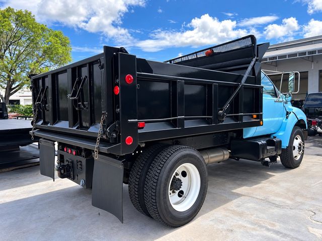 2000 Ford F650 w/ 10ft Dump Truck Non CDL Steel Mason Dump Body - 23079262 - 2