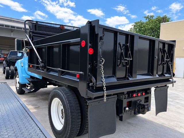 2000 Ford F650 w/ 10ft Dump Truck Non CDL Steel Mason Dump Body - 23079262 - 3