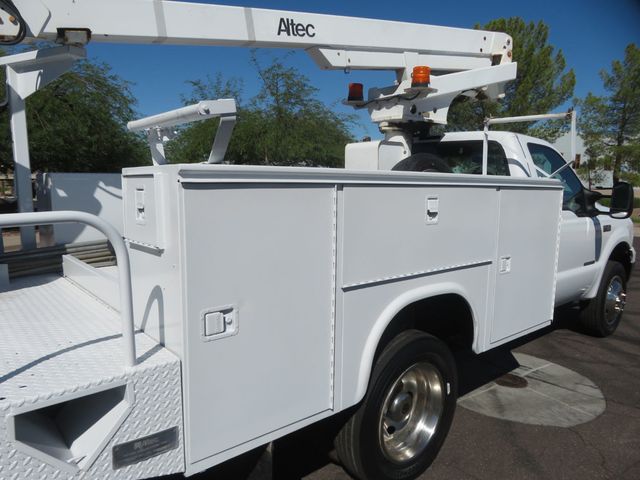2000 Ford Super Duty F-450 7.3 POWERSTROKE KNAPHEIDE BED ALTEC BOOM WINCH  - 23090696 - 9
