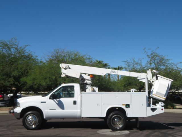 2000 Ford Super Duty F-450 7.3 POWERSTROKE KNAPHEIDE BED ALTEC BOOM WINCH  - 23090696 - 1