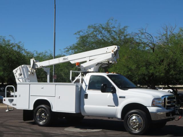 2000 Ford Super Duty F-450 7.3 POWERSTROKE KNAPHEIDE BED ALTEC BOOM WINCH  - 23090696 - 3