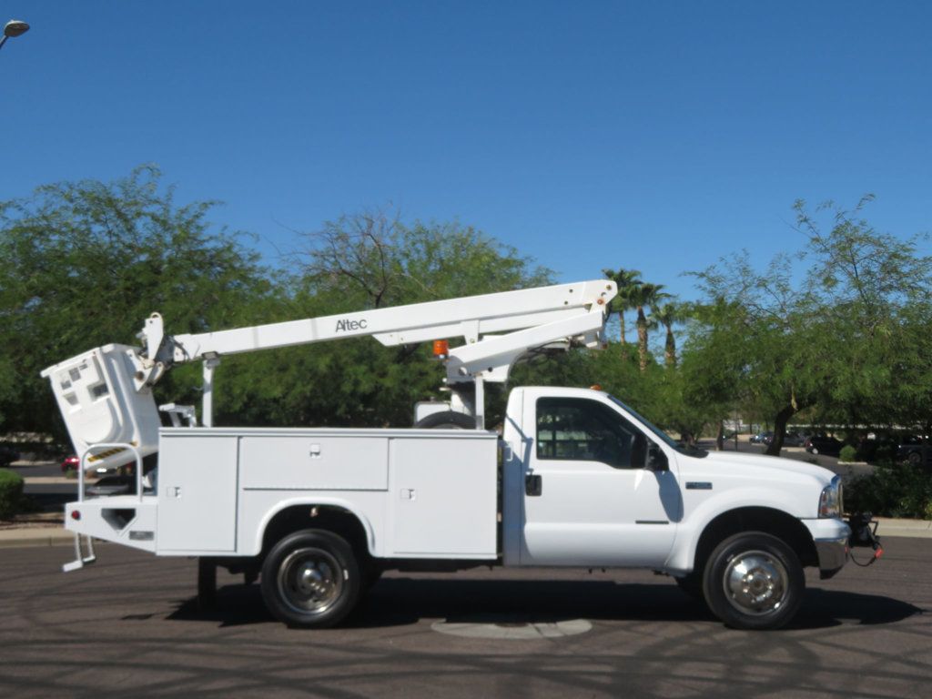 2000 Ford Super Duty F-450 7.3 POWERSTROKE KNAPHIEDE BED ALTEC BOOM WINCH  - 23090696 - 2