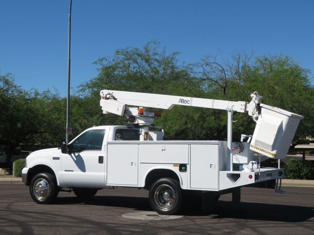 2000 Ford Super Duty F-450 7.3 POWERSTROKE KNAPHIEDE BED ALTEC BOOM WINCH  - 23090696 - 4