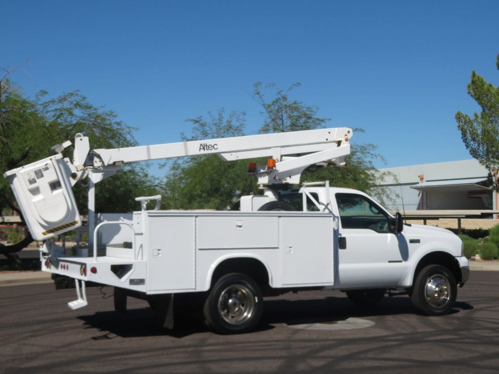 2000 Ford Super Duty F-450 7.3 POWERSTROKE KNAPHIEDE BED ALTEC BOOM WINCH  - 23090696 - 5