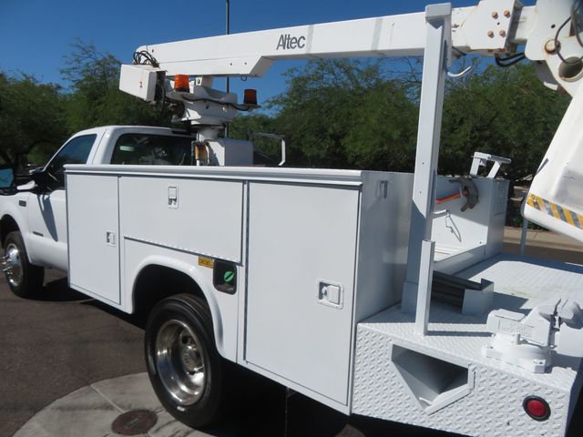 2000 Ford Super Duty F-450 7.3 POWERSTROKE KNAPHIEDE BED ALTEC BOOM WINCH  - 23090696 - 6