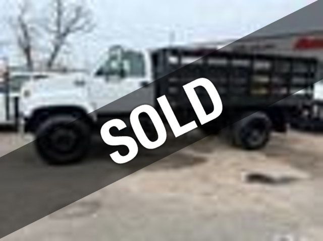 2000 GMC NON CDL 14 FT STAKE BODY WITH LIFTGATE 16K MILES OTHERS IN STOCK - 22369711 - 0
