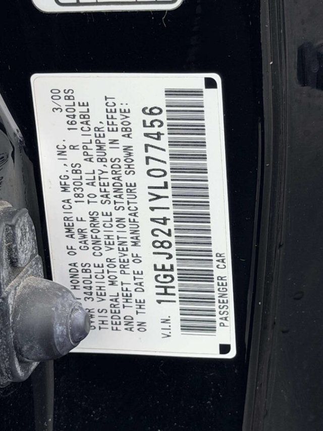2000 Honda Civic 2dr Coupe EX Automatic - 23055241 - 18