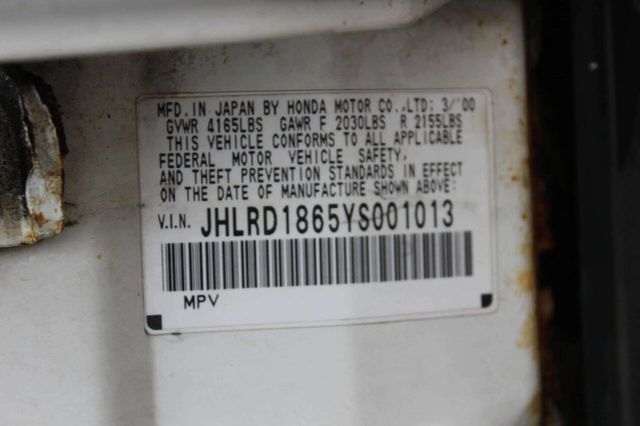 2000 Honda CR-V 4WD EX Automatic - 23030335 - 9