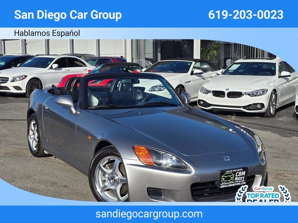 2000 Honda S2000 2dr Convertible - 22624674 - 0