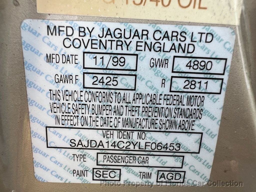 2000 Jaguar XJ XJ8 Sedan - 22856045 - 74