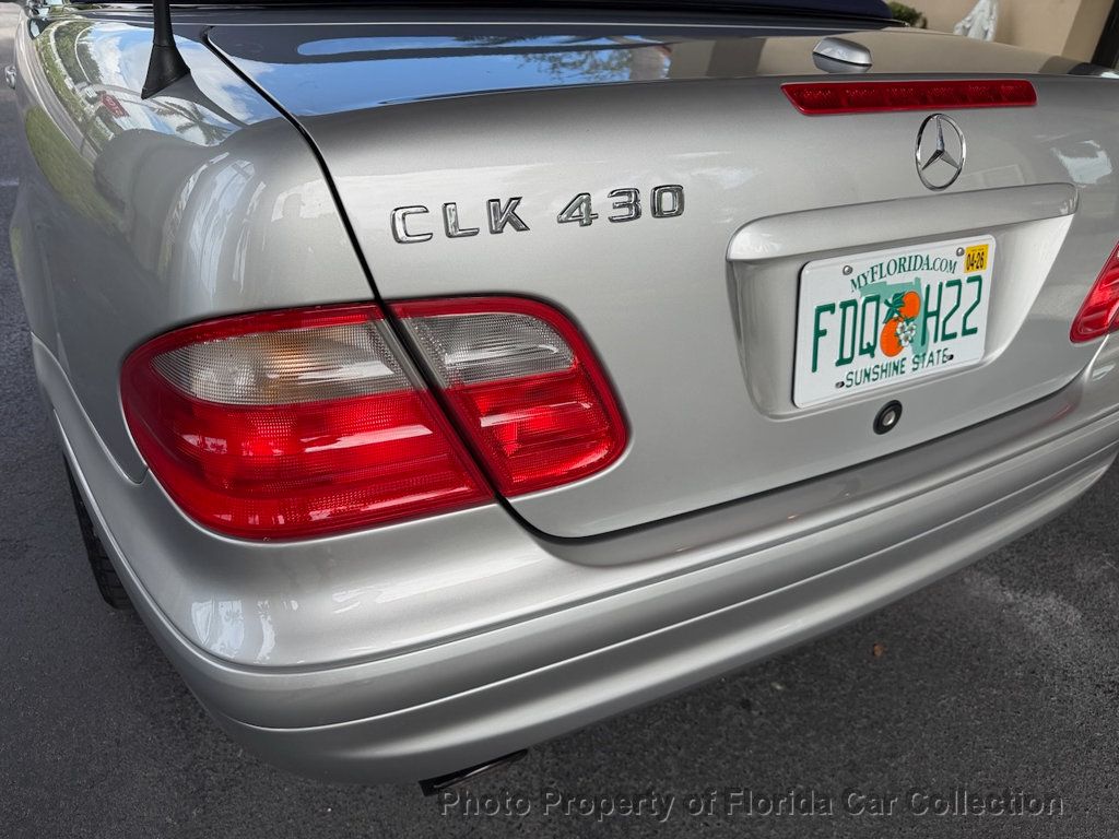 2000 Mercedes-Benz CLK CLK430 Cabriolet 4.3L AMG Sport - 22930052 - 49