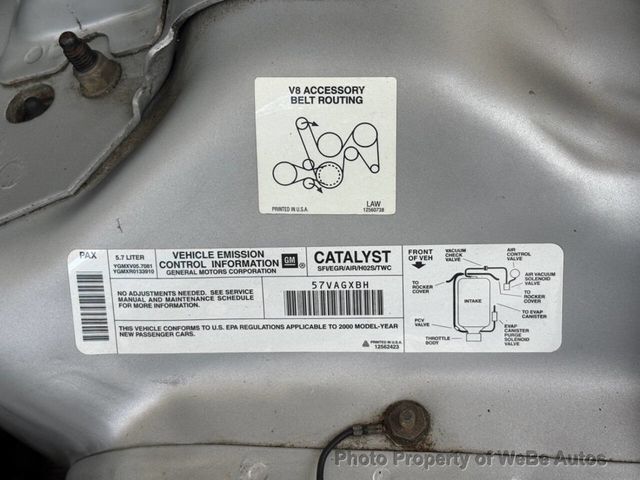 2000 Pontiac Firebird 2dr Convertible Trans Am - 23033091 - 47