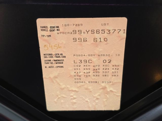 2000 Porsche 911 C4 CARRERA CAB  - 19704575 - 71