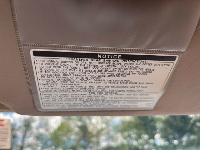2000 Toyota Land Cruiser AS TRADED SPECIAL - 23025492 - 85